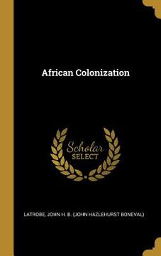 portada African Colonization (en Inglés)