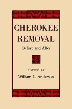 portada cherokee removal: before and after (en Inglés)