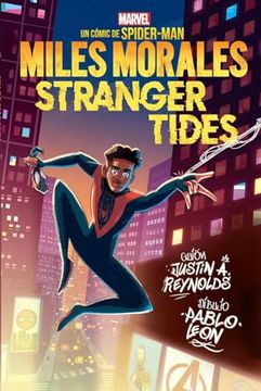 portada Miles Morales Stranger Tides Marvel Scholastic 