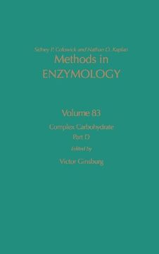 portada Complex Carbohydrates, Part d, Volume 83 (Methods in Enzymology) (in English)