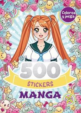 portada 500 STICKERS MANGA
