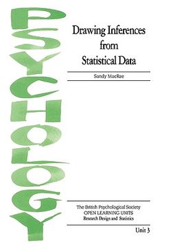 portada drawing inferences from statistical data (en Inglés)