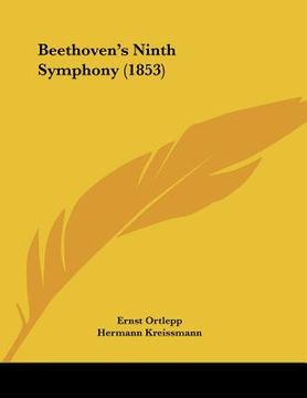 portada beethoven's ninth symphony (1853) (en Inglés)