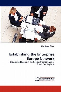 portada establishing the enterprise europe network (en Inglés)