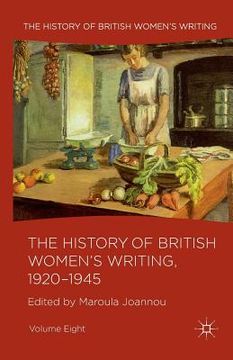 portada The History of British Women's Writing, 1920-1945 (en Inglés)
