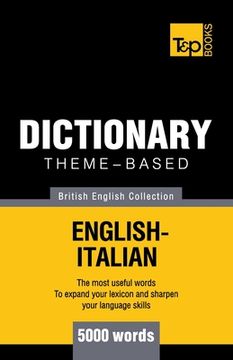 portada Theme-based dictionary British English-Italian - 5000 words (en Inglés)