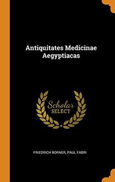 portada Antiquitates Medicinae Aegyptiacas 