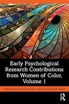 portada Early Psychological Research Contributions From Women of Color, Volume 1 