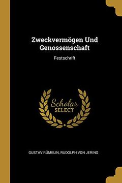 portada Zweckvermögen Und Genossenschaft: Festschrift (en Alemán)