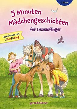 portada 5 Minuten Mädchengeschichten für Leseanfänger (en Alemán)