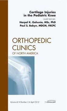 portada Cartilage Injuries in the Pediatric Knee, an Issue of Orthopedic Clinics: Volume 43-2 (in English)