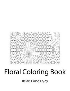 portada Floral Coloring Book: Coloring Book (en Inglés)
