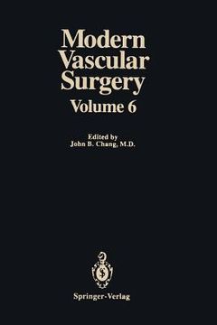 portada modern vascular surgery: volume 6 (en Inglés)
