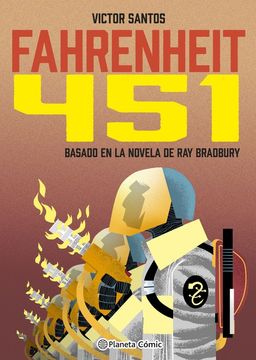 portada FAHRENHEIT 451 (NOVELA GRAFICA) (en Castellano)