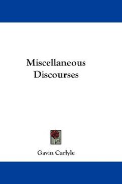 portada miscellaneous discourses (en Inglés)