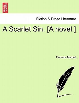 portada a scarlet sin. [a novel.] (en Inglés)