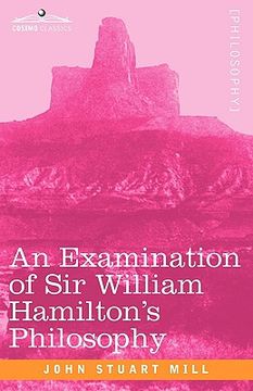 portada an examination of sir william hamilton's philosophy (en Inglés)