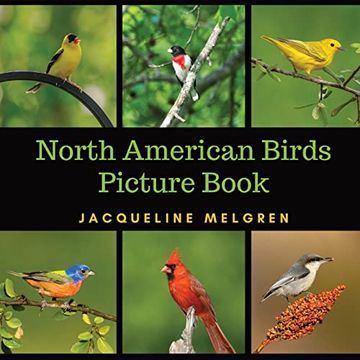 portada North American Birds Picture Book: Dementia Activities for Seniors (30 Premium Pictures on 70Lb Paper With Names) (en Inglés)