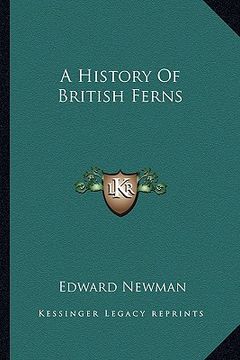 portada a history of british ferns (en Inglés)