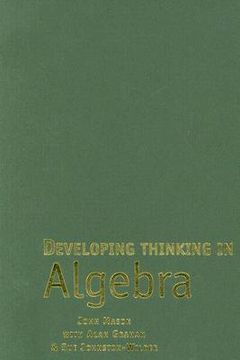 portada Developing Thinking in Algebra (in English)