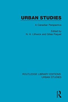 portada Urban Studies: A Canadian Perspective (Routledge Library Editions: Urban Studies) (en Inglés)