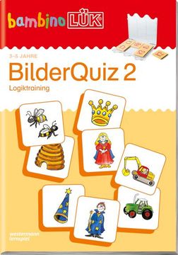 portada Bambinolük-Übungshefte / Kindergarten: Bambinolük: 3/4/5 Jahre: Bilder Quiz 2 (in German)