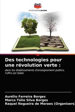 portada Des technologies pour une révolution verte (in French)