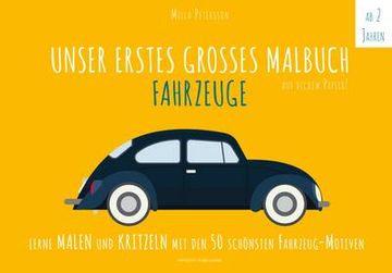 portada Unser Erstes Großes Malbuch Fahrzeuge (in German)