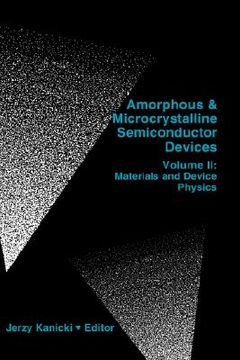 portada amophous & microcrystalline semiconductor devices vol. ii (en Inglés)