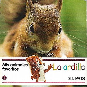 portada Mis Animales Favoritos, 35 la Ardilla