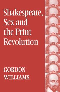 portada shakespeare, sex and the print revolution (en Inglés)