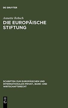 portada Die Europäische Stiftung (en Alemán)