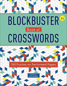 portada Blockbuster Book of Crosswords 4 (Blockbuster Crosswords) (en Inglés)