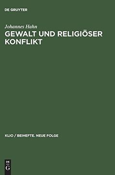 portada Gewalt und Religiöser Konflikt (Klio (in German)