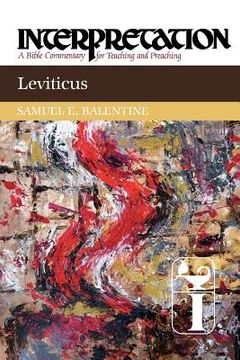 portada leviticus: interpretation: a bible commentary for teaching and preaching (en Inglés)