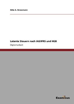 portada Latente Steuern nach IAS/IFRS und HGB (German Edition)