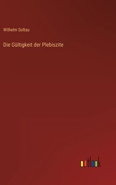 portada Die Gültigkeit der Plebiszite (en Alemán)
