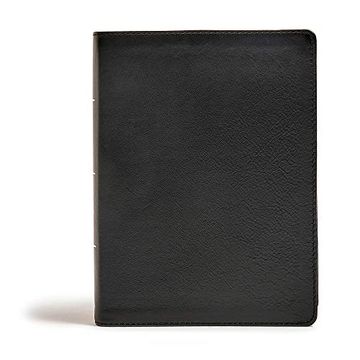 portada Csb Tony Evans Study Bible, Black Genuine Leather, Indexed: Study Notes and Commentary, Articles, Videos, Easy-To-Read Font (en Inglés)