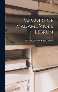 portada Memoirs of Madame Vigée Lebrun (en Inglés)