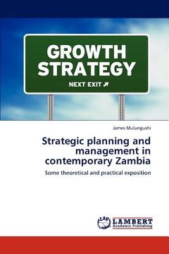portada strategic planning and management in contemporary zambia (en Inglés)