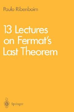 portada 13 lectures on fermat's last theorem (en Inglés)