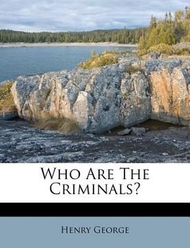 portada who are the criminals? (en Inglés)