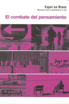 portada Combate del pensamiento, el (Espai En Blanc (bellaterra) (in Spanish)
