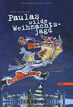 portada Paulas Wilde Weihnachtsjagd: Ein Adventsabenteuer in 24 Kapiteln (en Alemán)