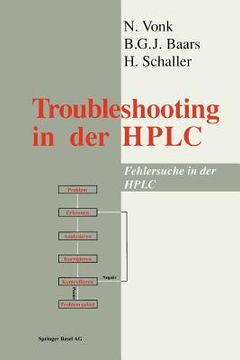 portada fehlersuche in der hplc - troubleshooting in the hplc (in German)