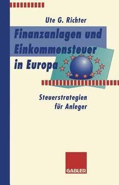 portada Finanzanlagen Und Steuerstrategien in Europa: Steuerstrategien Für Anleger