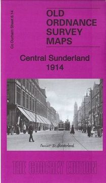 portada Central Sunderland 1914: County Durham Sheet 8. 14B (Old Ordnance Survey Maps of County Durham) (en Inglés)