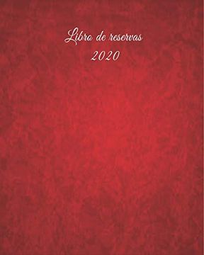 portada Libro de Reservas 2020: Calendario de Reservas Para Restaurantes, Bistros y Hoteles | 370 Páginas - 1 día = 1 Página (in Spanish)