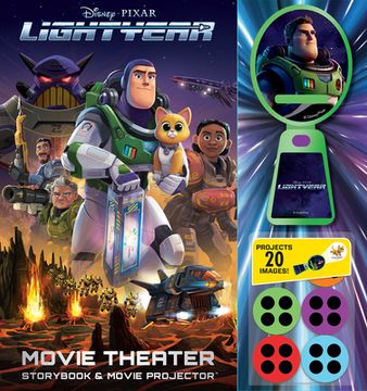 portada Disney Pixar: Lightyear Movie Theater Storybook & Projector (in English)