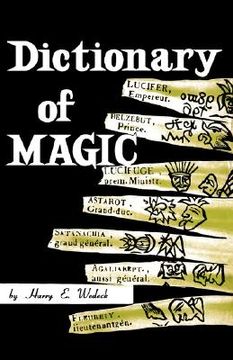 portada dictionary of magic (en Inglés)
